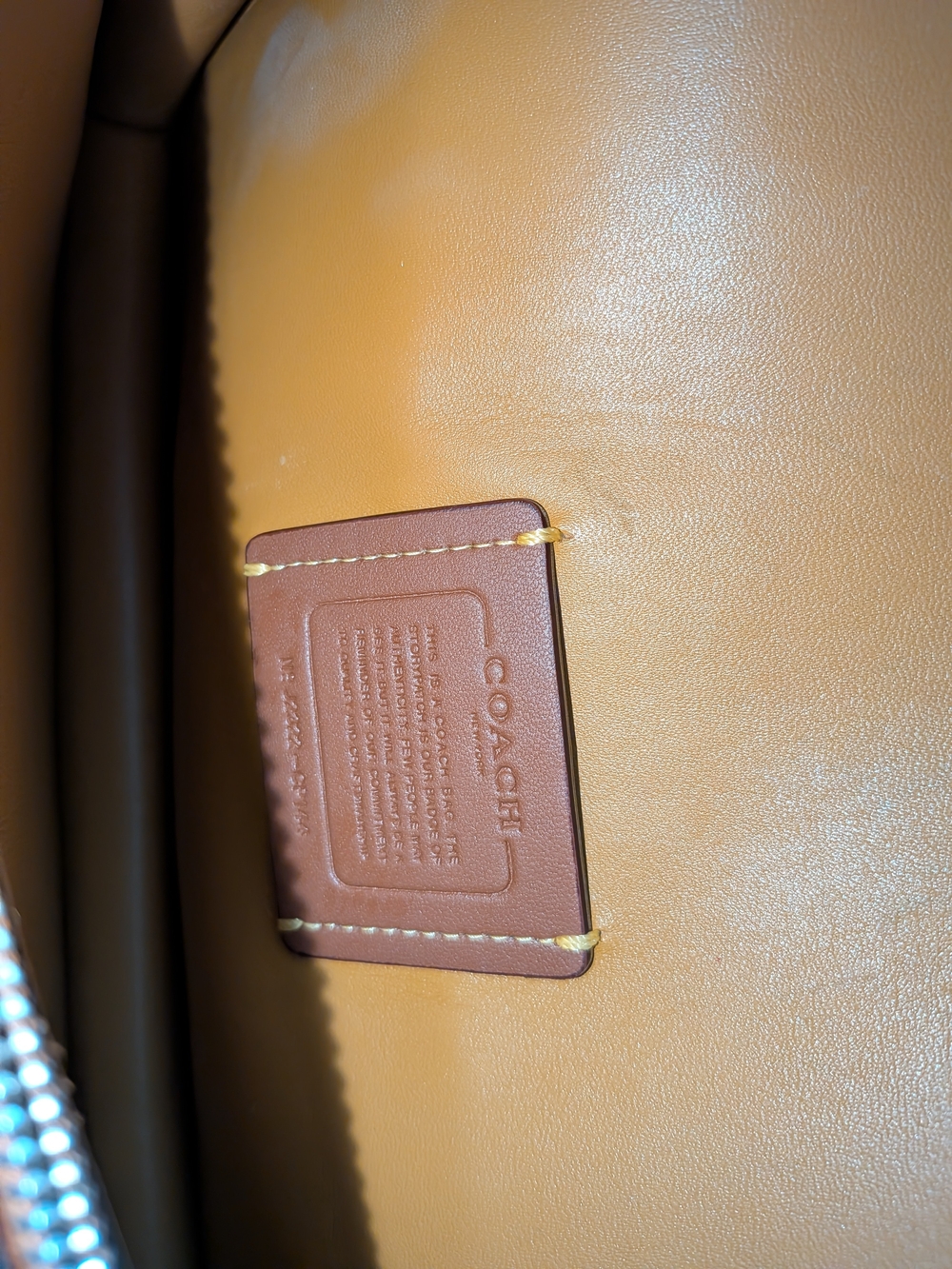 Coach Tabby Shoulder Bag in Saddle Brown - Picture 4 of 15